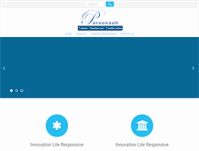 Tablet Screenshot of personaah.com